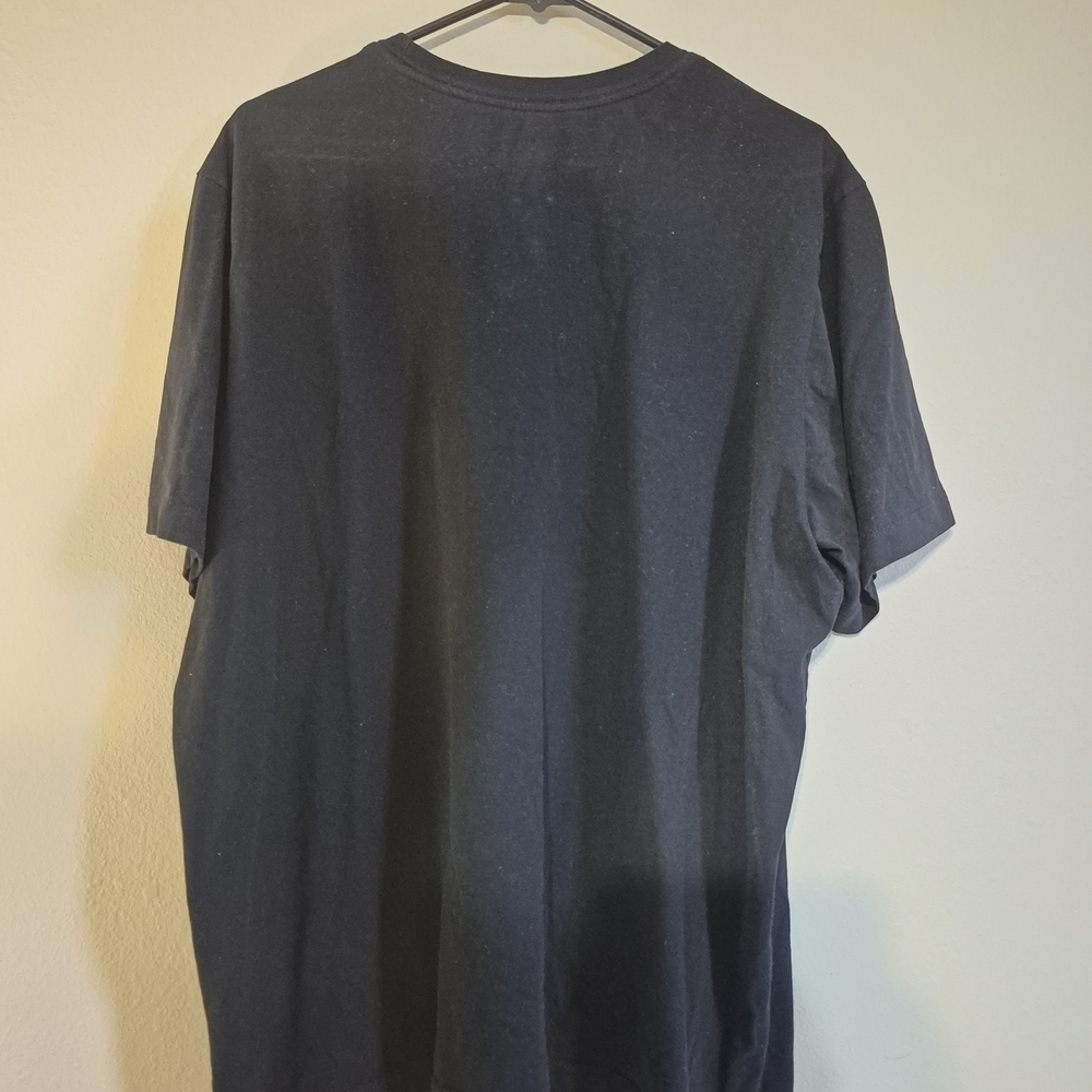 Nike Black Boston Tee with Blue and White Accents - Picture 3 of 3